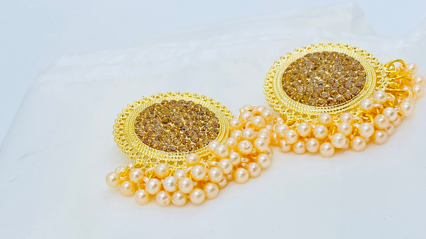 Pearl Bunch Earrings