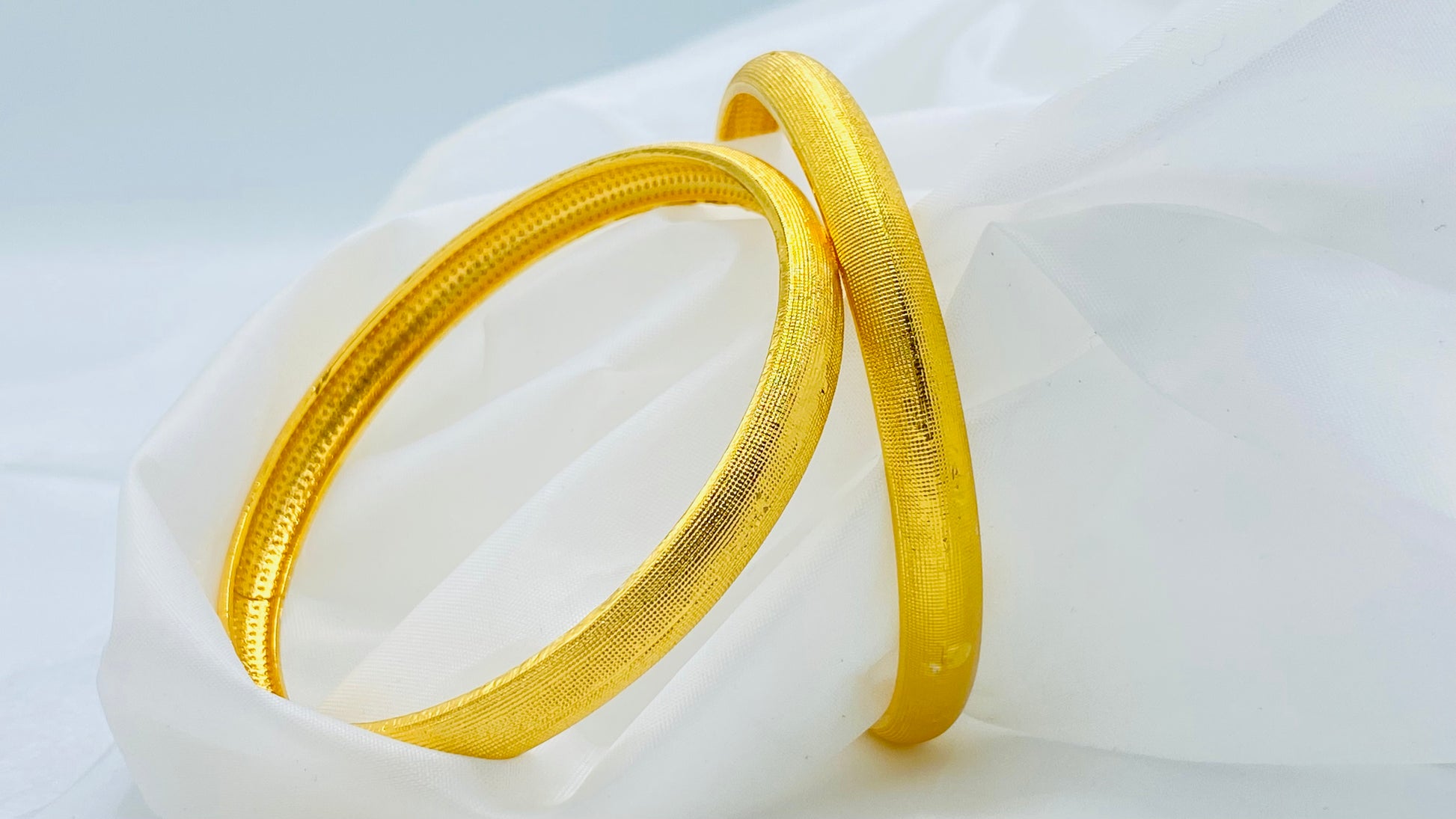 simple gold bangles