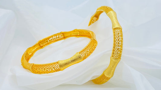 golden bangles