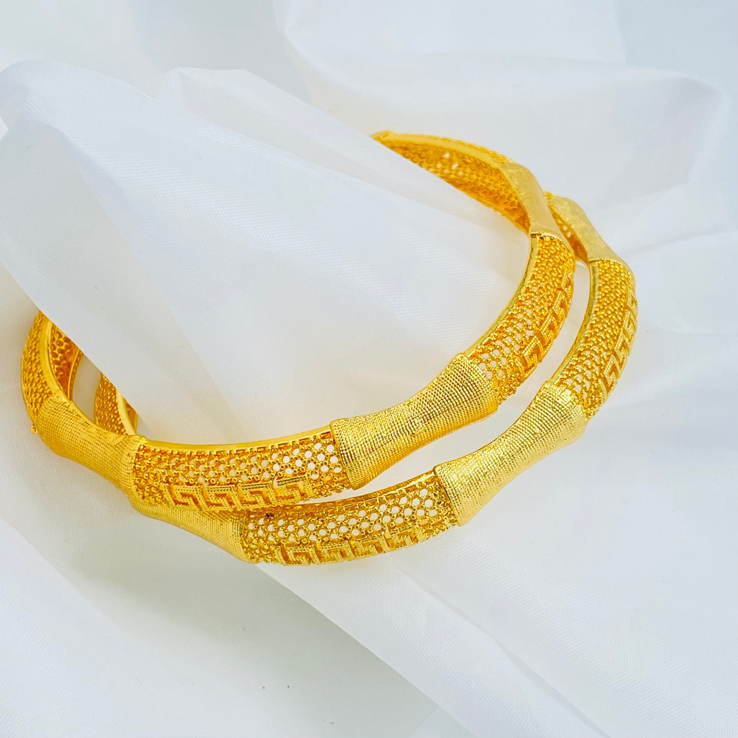 golden bangles