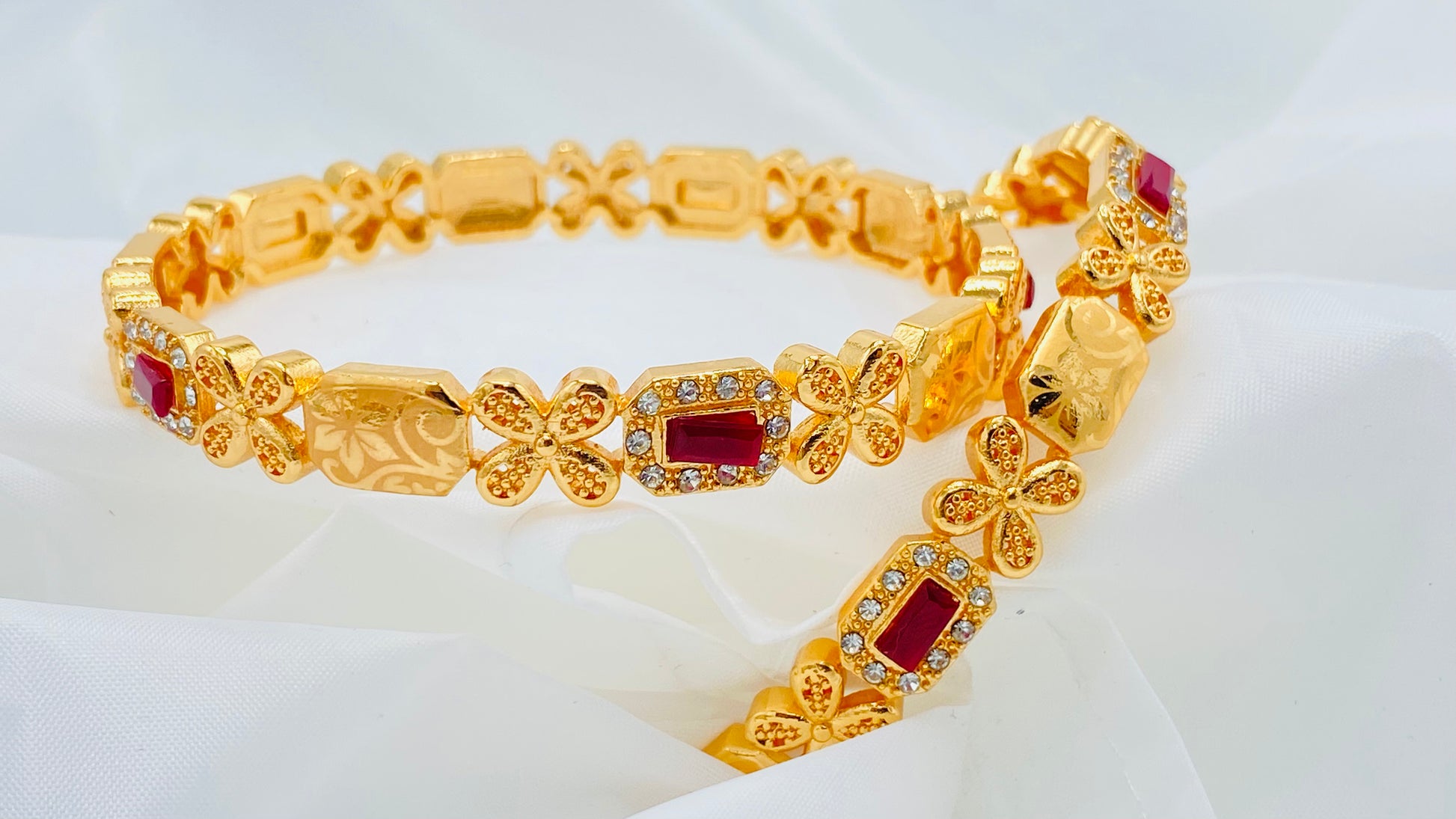 Stone Bangles Gold Designs