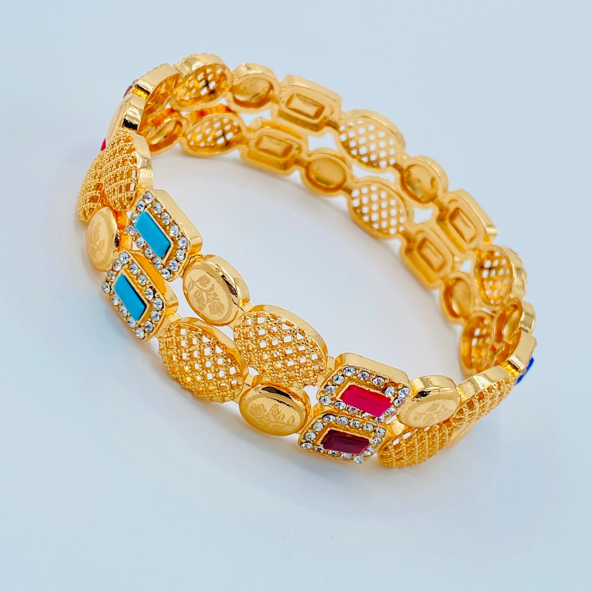 Multi Stone Bangle