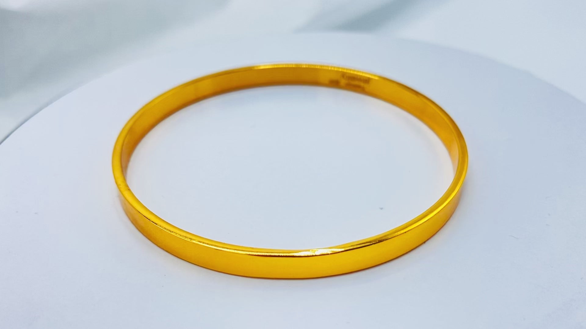 Simple Gold Plated Bangle