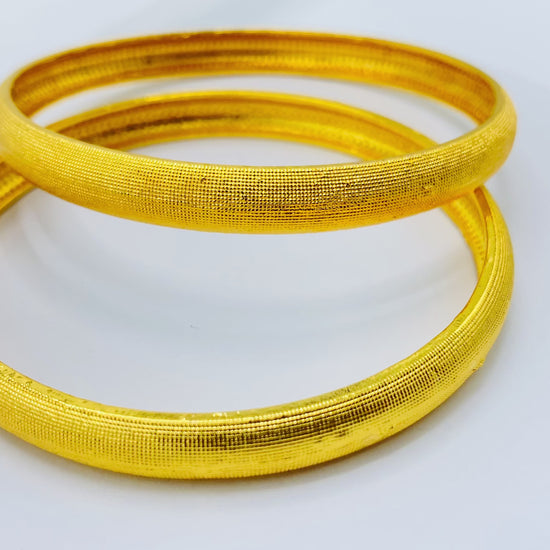 simple gold bangles