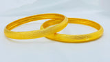 simple gold bangles